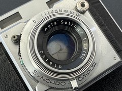 Agfa Karat 36 – 35mm Rangefinder Film Camera – 50mm Solinar Lens – Sold AS-IS
