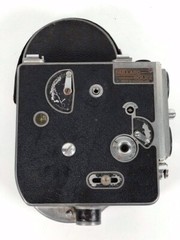 Paillard Bolex Film Camera B&S-Hollywood Omnippon Television Lens 75mm 1:1.9
