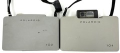Vintage Pair of POLAROID LAND CAMERAS – Models 103 & 104
