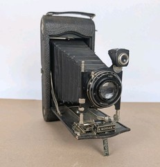 Antique No. 3A Autographic Kodak Model C Camera Ilex Folding Bellows
