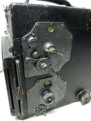 Vintage 1915-ish Folmer Schwing Auto GRAFLEX 3×4 Camera w/Tessar Ic, Film Back