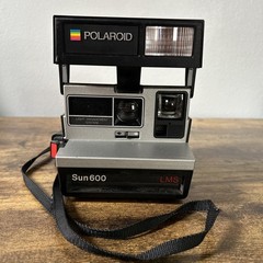 Vintage Polaroid Sun 600 LMS Instant Film Camera Untested
