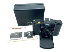 MINOX 35 GT Rangefinder Camera Color-Minotar 35mm f/2.8 In OVP Used