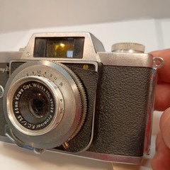 Graflex Century 35A Vintage Film Camera w/ Kowa Prominar 45mm f:3.5 Lens