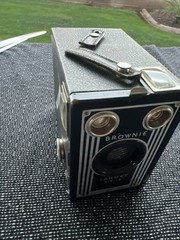 Antique Eastman Kodak Brownie Target Six-16 Art Deco Box Camera