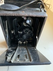 Antique Vintage Folding Camera Vario Rodenstock Munchen 1:6.5 f = 13.5 cm