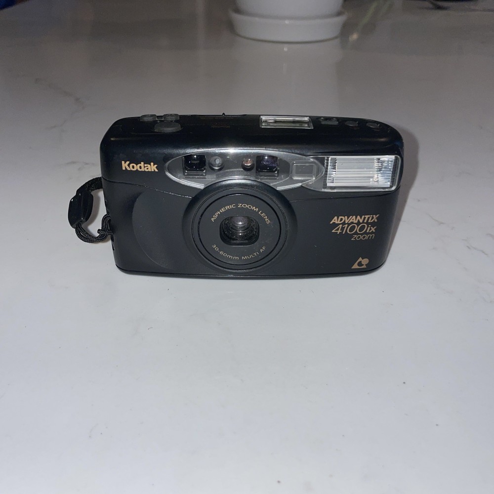 Vintage Kodak Advantix 4100ix Zoom 35mm Point & Shoot Film Camera, Tested/Works