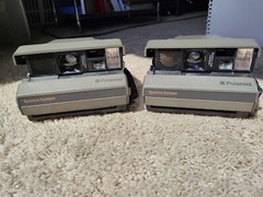 Vintage Polaroid Instant Film Cameras Lot Of 5 Spectra System 1200ff 3/5 working