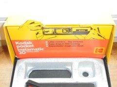 Vintage 1972 Kodak Pocket Instamatic 20 Camera Outfit Box Photography