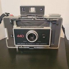 Vintage Polaroid 440 Automatic Land Camera Partial Test See Desc. Parts/Display