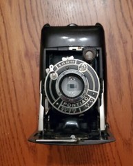 Vintage French Pontiac Folding Camera Anastigmat With Lens 105 mm F4.5 