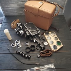 Neva 2 Movie Camera Soviet Union USSR 2x8mm.