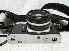 Vintage NIKON FM2 35mm SLR Film Camera w/ 50mm. Honeycomb Shutter. Works Great