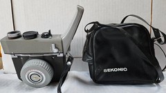 Vintage SEKONIC DUALMATIC 50 Model 130 8mm Movie Camera made in Japan