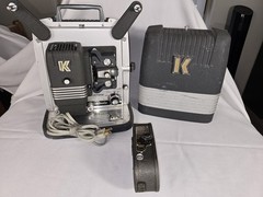 Vintage Keystone Model K-8 8mm Movie Camera & K101Z 8mm Projector