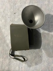 Vintage Antique Ansco AnscoFlex 2 Flashlamp Camera With Grey Case & Strap