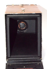 Kodak Brownie No. 2 Model F Box Brown Camera – Shutter Fires