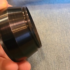 EDNALITE 7-S 53mm BLACK ROUND LENS HOOD Camera Lens shade Sunshade Hood
