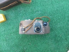 Vintage Rare 1940s Revere Eight 8mm Movie Camera Model 88 w/ Brown Leather case!