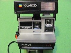 Vintage Polaroid Sun 600 LMS (N3E – 45326 – NC) MADE IN USA.