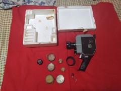 Soviet vintage ussr movie cameras Quarz 2х8S-3 + box