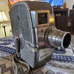 Excellent vintage Keystone Capri K-25 8mm Camera Dial-o-matic USA Case Manual