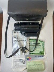Vintage Bell & Howell 2124 XL Video Camera Camcorder With Extras