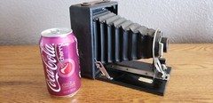 Pocket camera / Seneca camera #29 / folding camera / brass lens