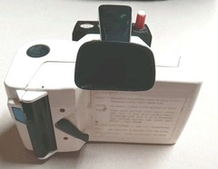 White POLAROID Swinger Model 20 Land Instant Camera For Parts Or Repair
