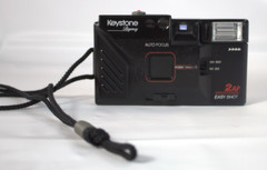 VTG Keystone Regal 35mm Point & Shoot Camera Auto Focus Tested-NO Battery Cover