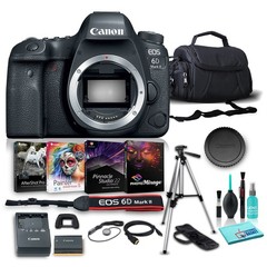 Canon EOS 6D Mark II DSLR Camera (Body Only), 26.2MP Full-Frame CMOS Sensor,