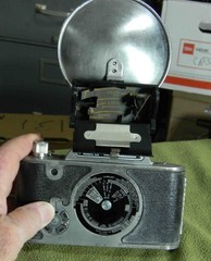Mercury II 1945 Vintage 35mm 1/2 Frame Camera Plus Case and Flash