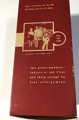 Herco Imperial Flash Camera 620 Snap Shot Art Deco Design Original Box W/Manual