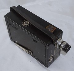 Devry 16mm Cine Movie Camera w/ Graf 25mm f1.5 Rare Fast C Mount Lens
