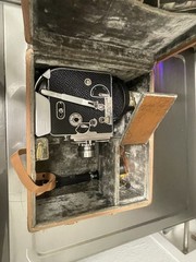 Vintage Paillard Bolex H16, 16mm film camera With Case, Books, Accessories