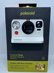 Polaroid Now Camera Gen 2 Everything Box Black and White Automatic Focus I-type