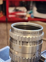 Kodak Cine Ektar 25mm f/1.9 Lens w/ Matching 25mm Finder Cine-Kodak Special