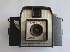 Vintage Imperial Delta 127 4×4 Film Camera Untested