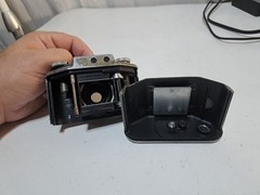 Bolsey 35 Model B 35mm Rangefinder Leather Case FOR PARTS REPAIR Untested