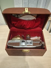 Vintage Polaroid 95B Land Camera Kit w/ Flash, Bulbs, Meter, Filter, Manual