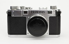 NIKON S Rangefinder Replacement Cover – Laser Cut – Genuine Leather – Embossed