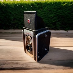 Vintage Kodak Duaflex II Twin Lens Reflex Camera – Lens Works – Untested Film