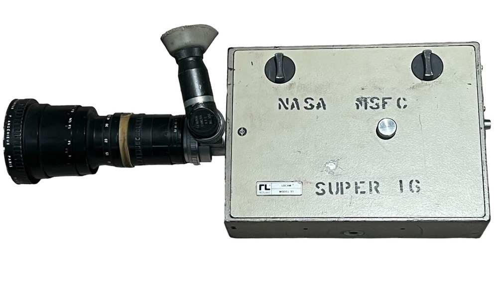NASA High Speed Camera LOCAM Super 16mm w/Variable Shutter 500fps Amazing Slomo