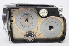 Kodak K-100 Turret K100 16mm Cine Film Camera+3- Finders 15mm/25mm/152mm++Works
