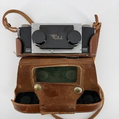 David White Stereo Realist f3.5 35mm Film Stereo Camera w/Leather Case