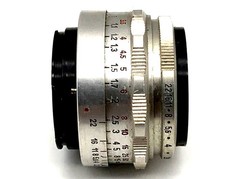 Ihagee Exa Typ 4 + Carl Zeiss Jena Q1 50mm f/2.8 Analog SLR 35mm Silver Good
