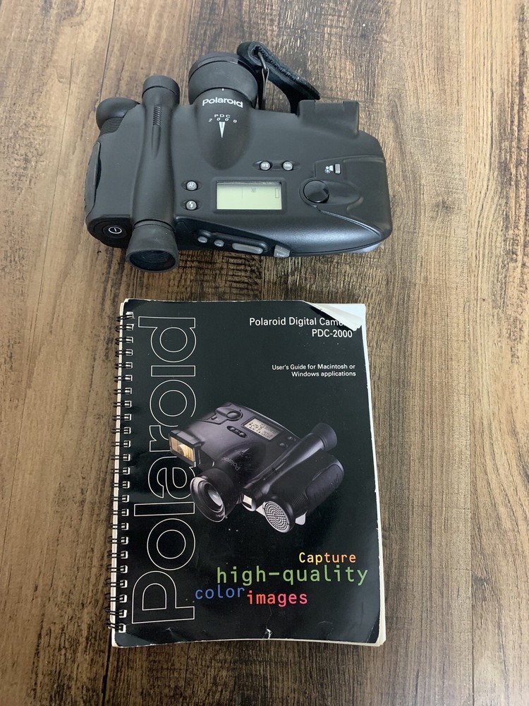 POLAROID PDC-2000 DIGITAL CAMERA, COLLECTABLE VINTAGE 1996, MSRP $2495