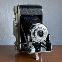 Vintage Pho-Tak Corp. Foldex 20 120 Film Folding Camera. Decor Piece. IV