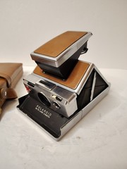 Vintage Polaroid SX-70 Land Camera Alpha 1 With Carry Case – Great Condition
