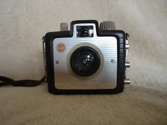Kodak Brownie Holiday Film Camera Vintage with Box & Instruction Book. Untested.